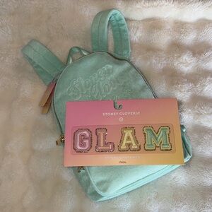 Stoney Clover LN Terry Cloth Embossed Backpack w/ GLAM Sticker Patches
